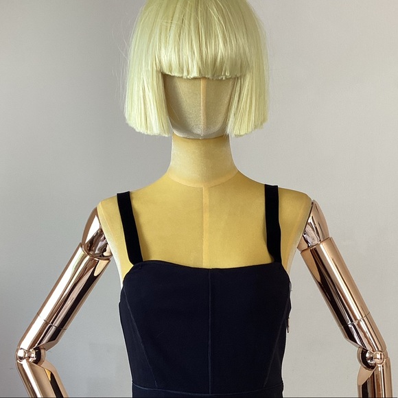 JUICY COUTURE Black Ponte Dress SZ 2 - Picture 4 of 5